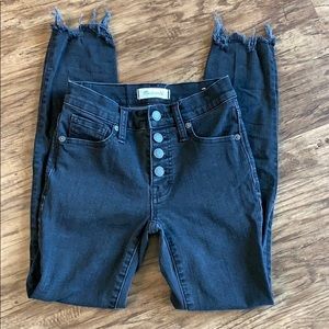 Madewell Berkeley Black jeans